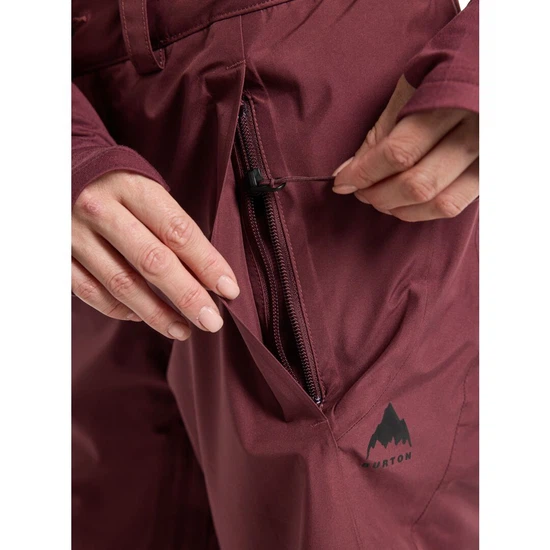 Damskie Spodnie Snowboardowe Burton GORE-TEX 2L Powline Insulated (Almandine) FW24_5