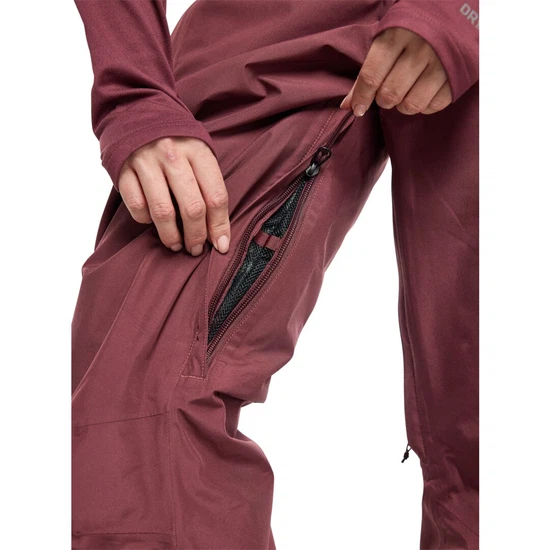 Damskie Spodnie Snowboardowe Burton GORE-TEX 2L Powline Insulated (Almandine) FW24_6 thumbnail