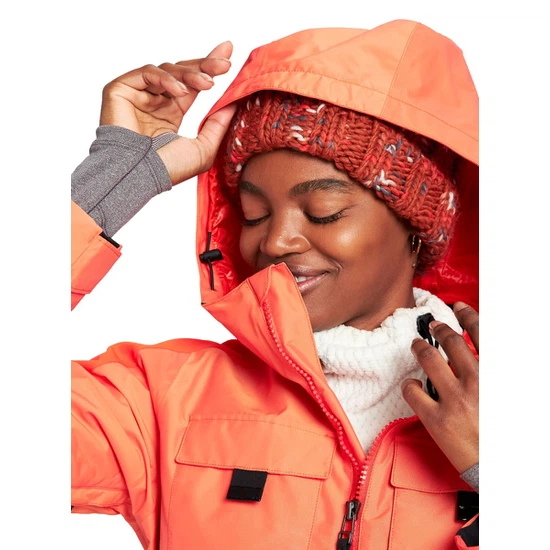 Damska Kurtka Snowboardowa Burton Amora Anoraka (Orange.com) FW22_5
