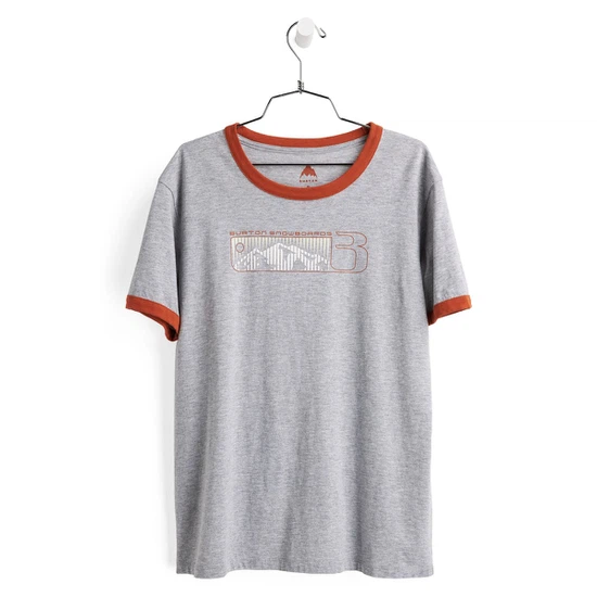 Damska Koszulka Burton Sagewood (Gray Heather) SS22_1