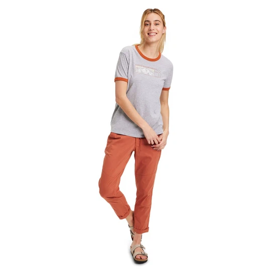 Damska Koszulka Burton Sagewood (Gray Heather) SS22_2 thumbnail