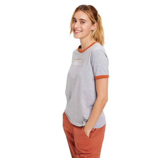 Damska Koszulka Burton Sagewood (Gray Heather) SS22_3
