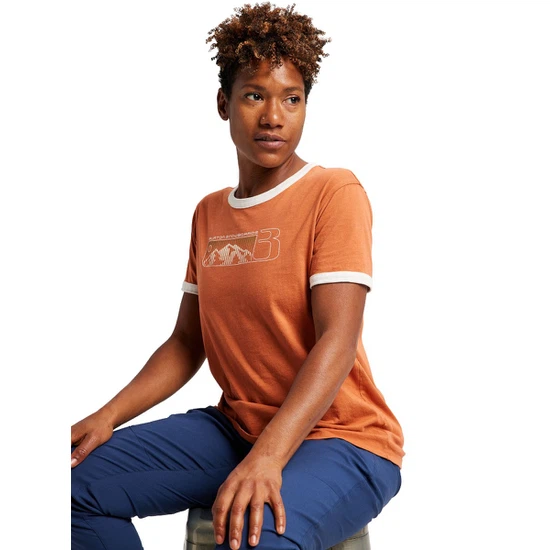 Damska Koszulka Burton Sagewood (Baked Clay) SS22_1 thumbnail