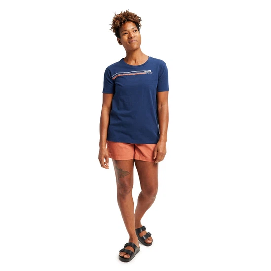 Damska Koszulka Burton Alverado (Dress Blue) SS22_2