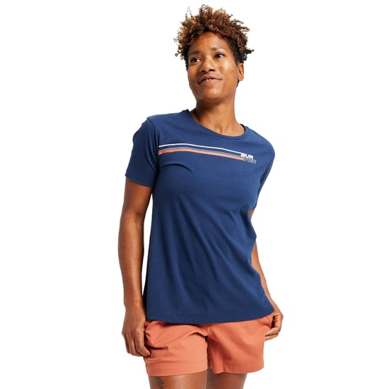 Damska Koszulka Burton Alverado (Dress Blue) SS22_3