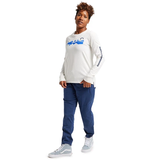 Damski Longsleeve Burton Hollins (Stout White) SS22_2 thumbnail