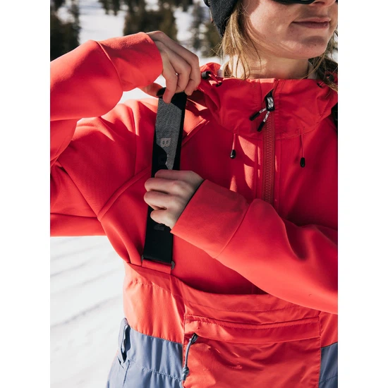 Damskie Spodnie Snowboardowe Burton Melter Bib (Slate Blue/Corallium) SS23_4