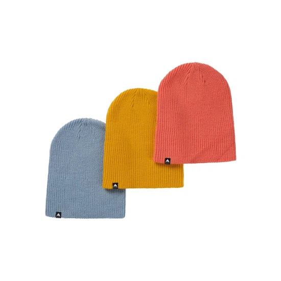 Czapka Zimowa Burton Recycled DND Beanie 3-Pack (Goldenrod/Dusty Blue/Peach Echo) FW25_1