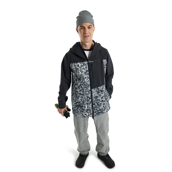 Kurtka Snowboardowa Burton Lodgepole (True Black/Aerial Pines) FW23_3