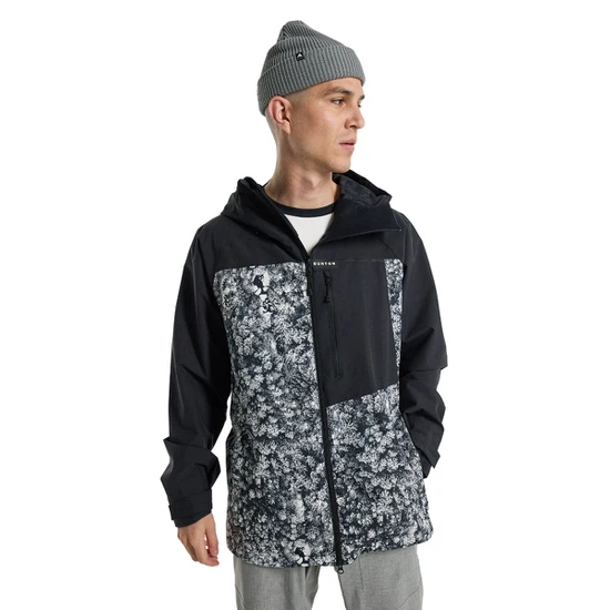 Kurtka Snowboardowa Burton Lodgepole (True Black/Aerial Pines) FW23_1