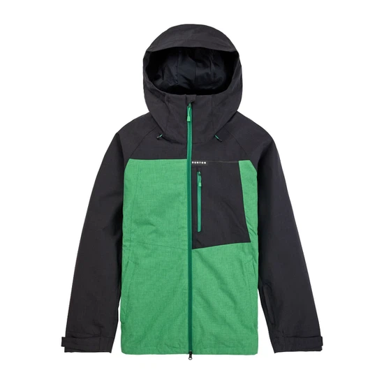 Kurtka Snowboardowa Burton Lodgepole (True Black/Clover Green) FW23_9