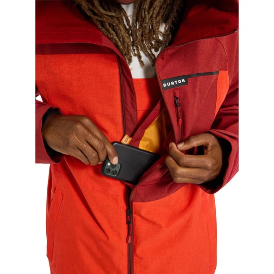 Kurtka Snowboardowa Burton Lodgepole (Sun Dried Tomato/Tomato) FW23_4