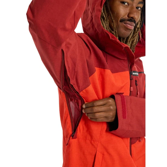 Kurtka Snowboardowa Burton Lodgepole (Sun Dried Tomato/Tomato) FW23_5