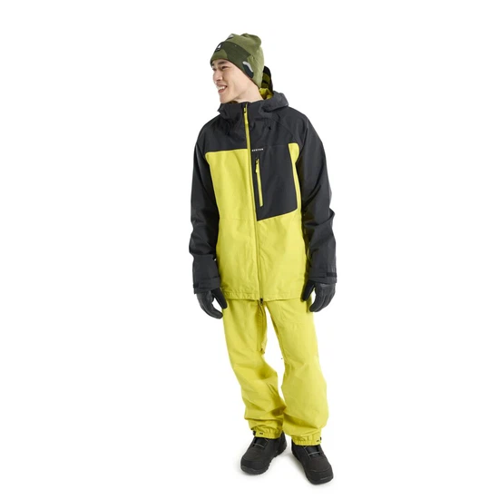 Kurtka Snowboardowa Burton Lodgepole (True Black/Sulfur) FW24_3