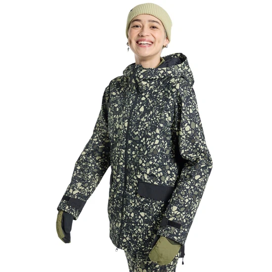 Damska Kurtka Snowboardowa Burton Lalik (Sediment/True Black) FW24_1 thumbnail