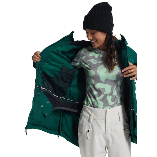 Damska Kurtka Snowboardowa Burton Loyil Down (Botanical Garden) FW23_8