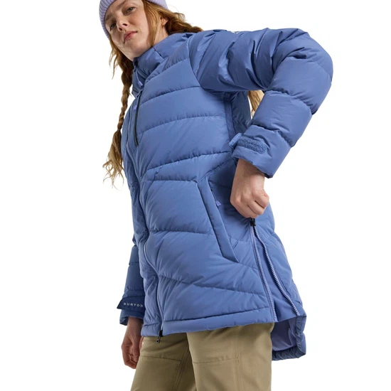 Damska Kurtka Snowboardowa Burton Loyil Down (Slate Blue) FW24_4