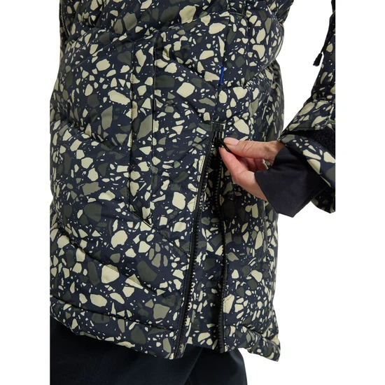 Damska Kurtka Snowboardowa Burton Loyil Down (Sediment) FW24_7