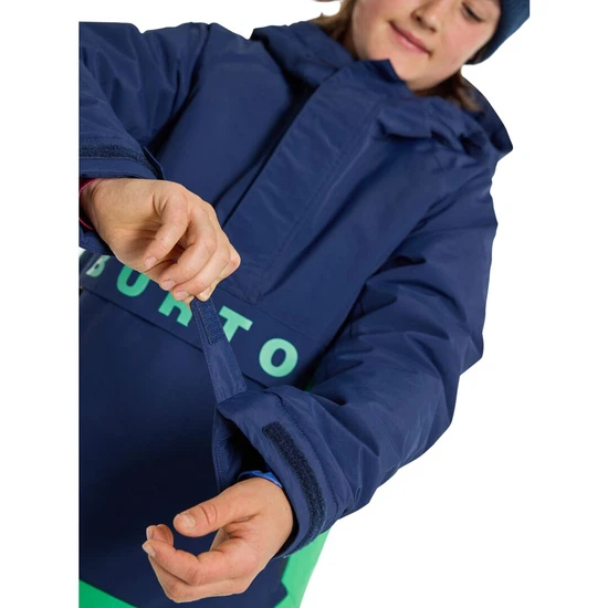 Dziecięca Kurtka Snowboardowa Burton Frostner Anorak (Dress Blue/Galaxy Green) FW24_7 thumbnail