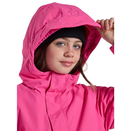 Dziecięca Kurtka Snowboardowa Burton Frostner Anorak (Fuchsia Fusion/Amparo Blue) FW24_4