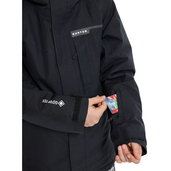Dziecięca Kurtka Snowboardowa Burton GORE-TEX Powline (True Black) FW23_6 thumbnail
