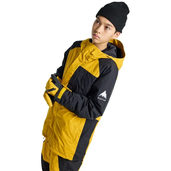 Dziecięca Kurtka Snowboardowa Burton GORE-TEX Powline (Goldenrod/True Black) FW25_2