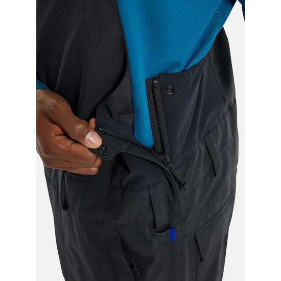 Spodnie Snowboardowe Burton Snowdial Bib (True Black) FW26_6 thumbnail