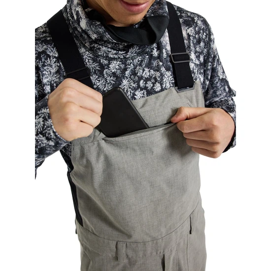 Spodnie Snowboardowe Burton Snowdial Bib (Sharkskin) FW24_5