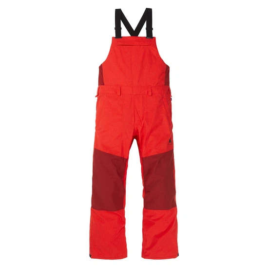 Spodnie Snowboardowe Burton Snowdial Bib (Tomato/Sun Dried Tomato) FW23_8 thumbnail