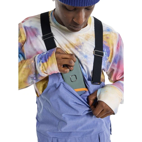 Spodnie Snowboardowe Burton Snowdial Bib (Slate Blue) FW24_6 thumbnail