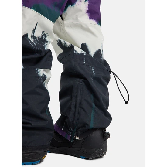 Spodnie Snowboardowe Burton Snowdial Bib (Forest Chalk) FW25_6 thumbnail