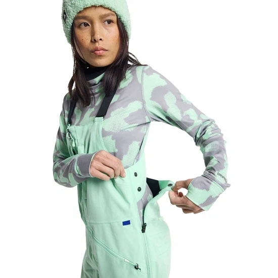 Damskie Spodnie Snowboardowe Burton Reserve Stretch 2L Bib (Jewel Green) FW23_5 thumbnail
