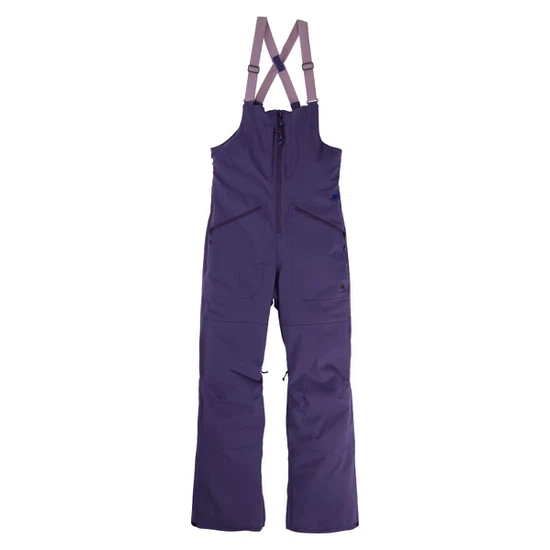 Damskie Spodnie Snowboardowe Burton Reserve Stretch 2L Bib (Violet Halo) FW23_8 thumbnail
