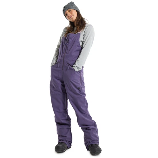 Damskie Spodnie Snowboardowe Burton Reserve Stretch 2L Bib (Violet Halo) FW23_1 thumbnail