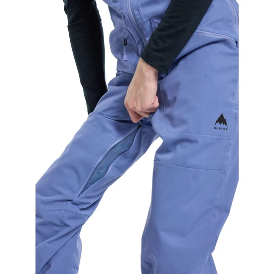 Damskie Spodnie Snowboardowe Burton Reserve Stretch 2L Bib (Slate Blue) FW24_6 thumbnail