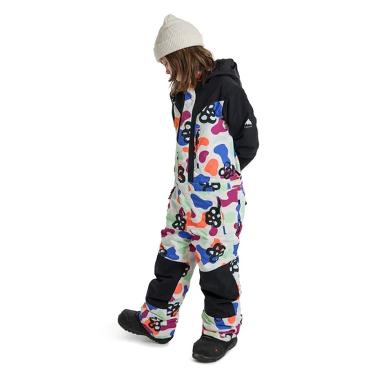 Dziecięcy Kombinezon Snowboardowy Burton One Piece (True Black/Flora Mirage) FW23_2