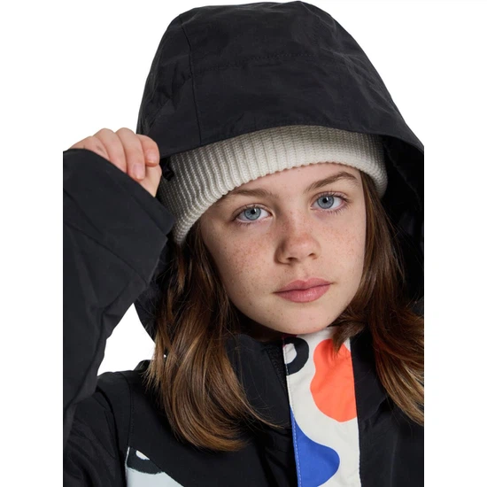 Dziecięcy Kombinezon Snowboardowy Burton One Piece (True Black/Flora Mirage) FW23_4 thumbnail