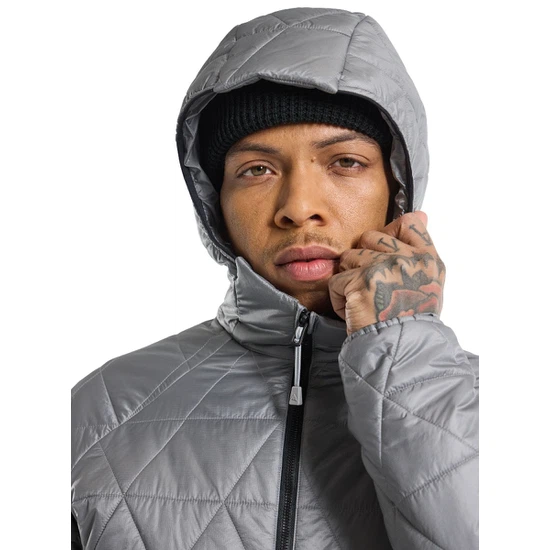 Ocieplacz Burton Versatile Heat Hooded Insulated Synthetic (Sharkskin) SS23_4