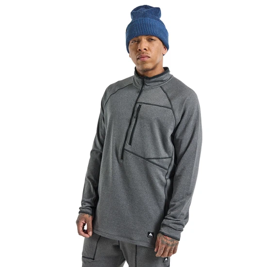 Bielizna Aktywna Burton Stockrun Grid Half-Zip (True Black) FW24_1 thumbnail