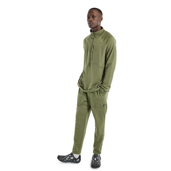 Bielizna Aktywna Burton Stockrun Grid Half-Zip (Forest Moss) FW24_3