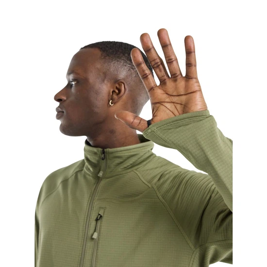 Bielizna Aktywna Burton Stockrun Grid Half-Zip (Forest Moss) FW24_4 thumbnail