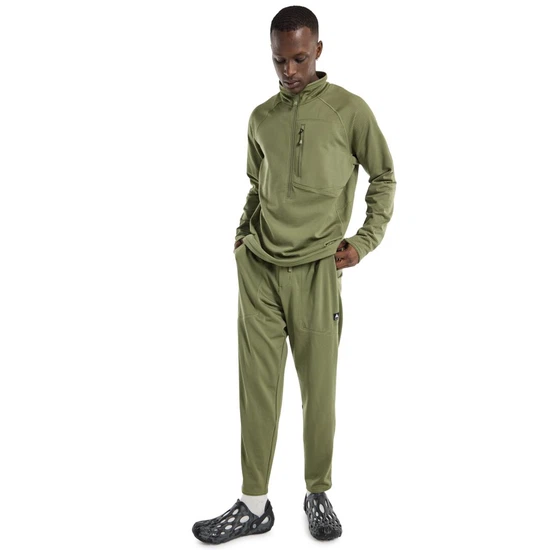 Spodnie Aktywne Burton Stockrun Grid (Forest Moss) FW24_3