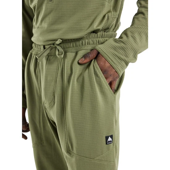 Spodnie Aktywne Burton Stockrun Grid (Forest Moss) FW24_4 thumbnail