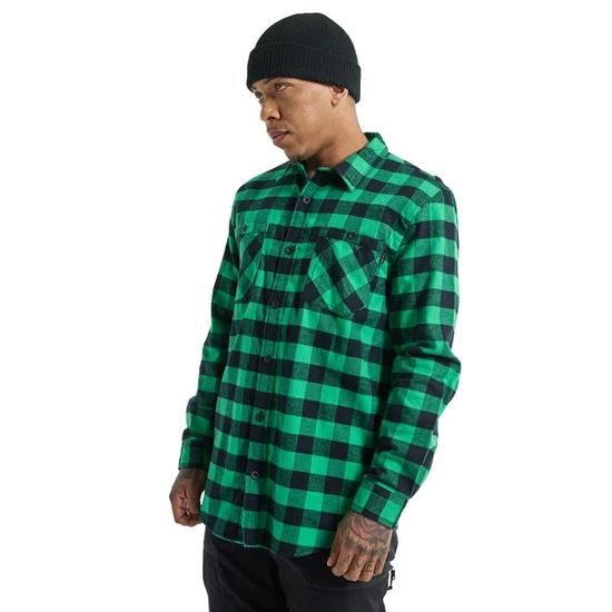 Koszula Flanelowa Burton Favorite (Clover Green Buffalo Plaid) FW23_1 thumbnail