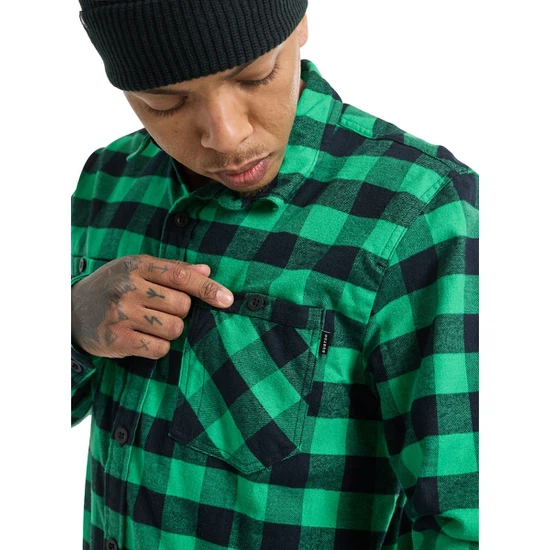 Koszula Flanelowa Burton Favorite (Clover Green Buffalo Plaid) FW23_3 thumbnail
