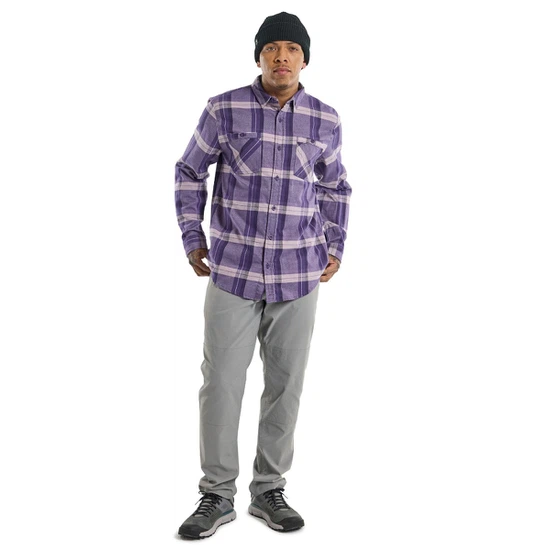 Koszula Flanelowa Burton Favorite (Elderberry Sparse Plaid) FW23_4 thumbnail