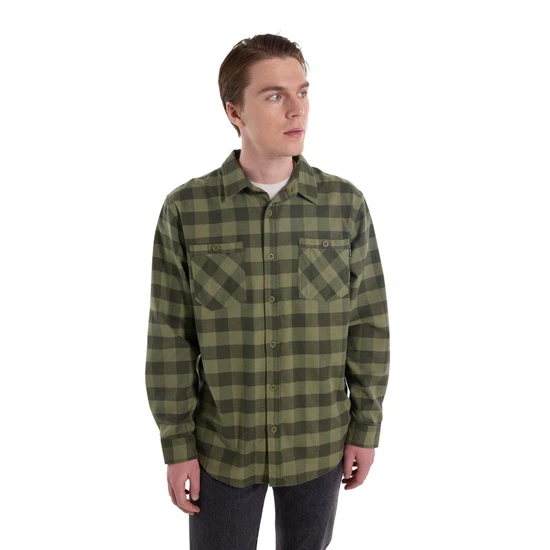 Koszula Flanelowa Burton Favorite (Forest Moss Buffalo Plaid) FW24_1