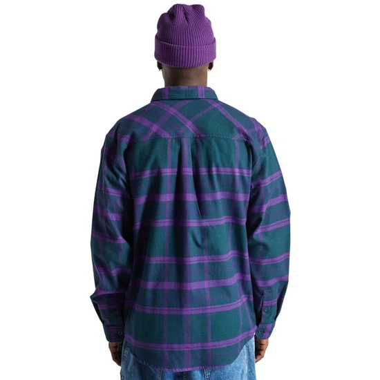 Koszula Flanelowa Burton Favorite (Deep Emerald/Imperial Purple Plaid) FW25_2 thumbnail