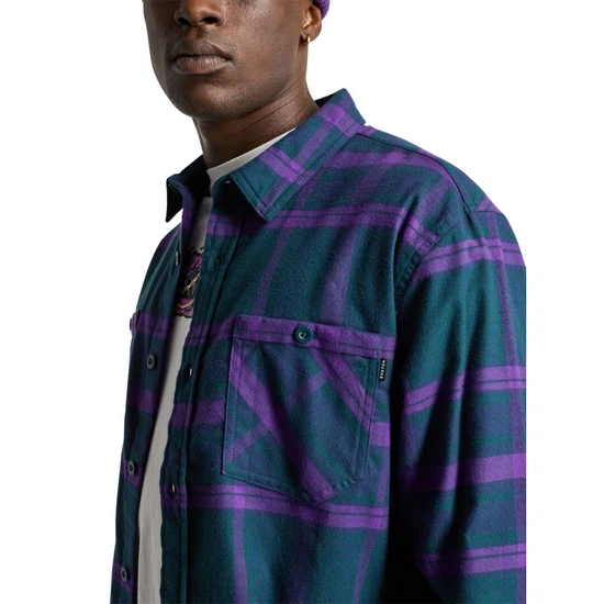 Koszula Flanelowa Burton Favorite (Deep Emerald/Imperial Purple Plaid) FW25_3 thumbnail