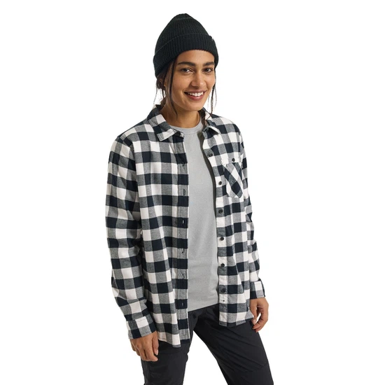Damska Koszula Flanelowa Burton Favorite (Stout White Buffalo Plaid) FW25_1 thumbnail